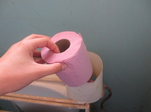 Funky toilette paper!